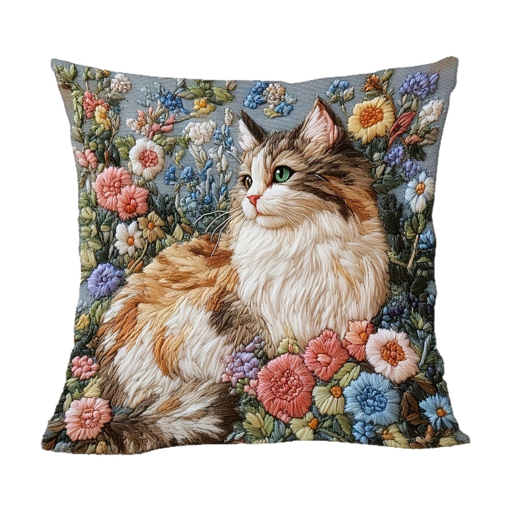 Highland Home Textiles - Hayvan Baskılı 45cm Yastık Kılıfı Highland
