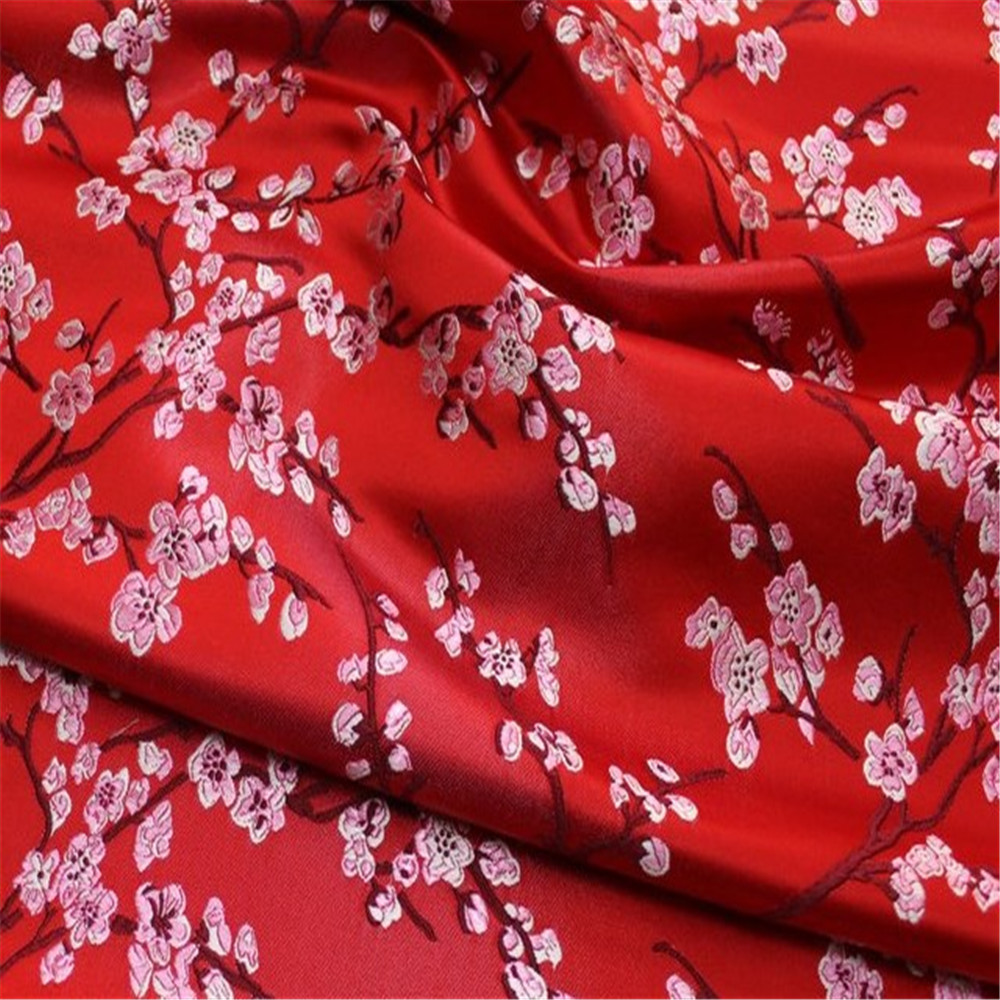 Vintage Home Textiles - Yüksek Kaliteli Erik Çiçeği Desenli Güçlü