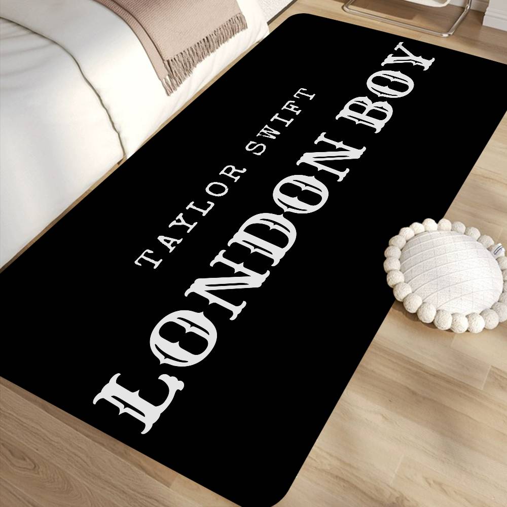 Home Textiles London - Klasik B-Boy L-London Logo Zemin Matı