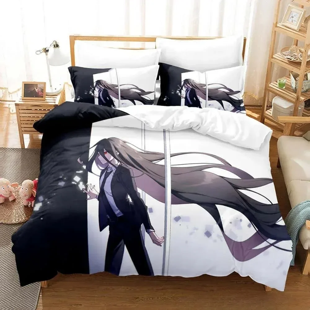 Linen Duvet Cover - 3D Danganronpa V3 Y2k Kızlar için