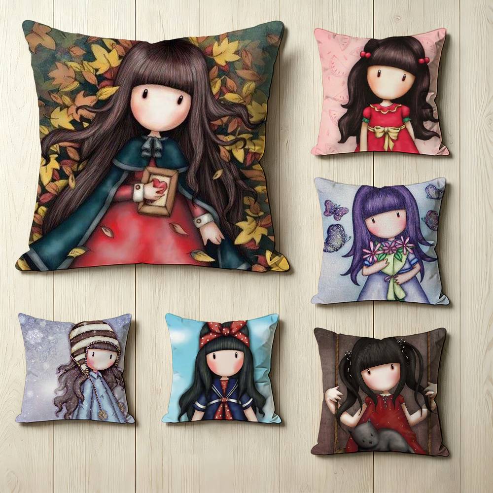 Home Textiles London - Sevimli Şifalı IP S-Santoro L-London Kare