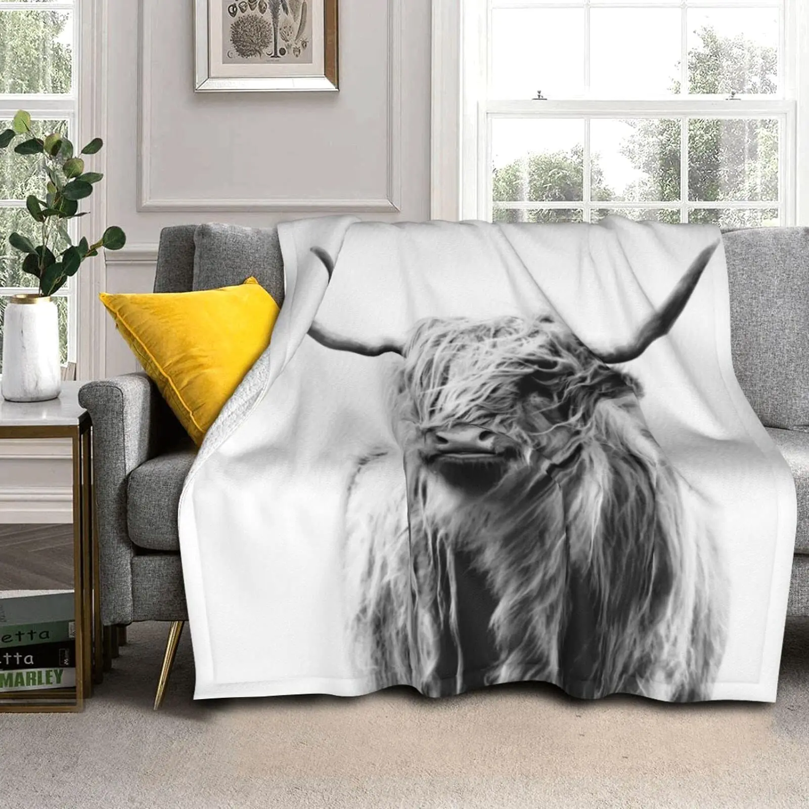 Yayla İnek Örtüsü Hayvan Yatağ - Highland Home Textiles incelemesi ve fiyatı