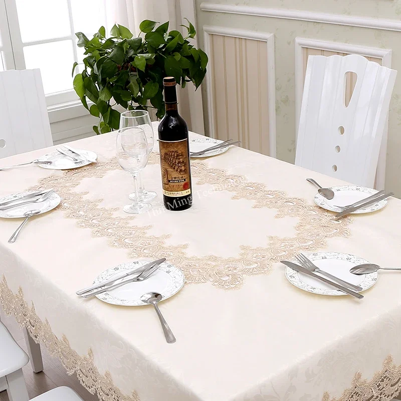 Masa Örtüsü Yuvarlak Masa Krem - Home Textiles List incelemesi ve fiyatı