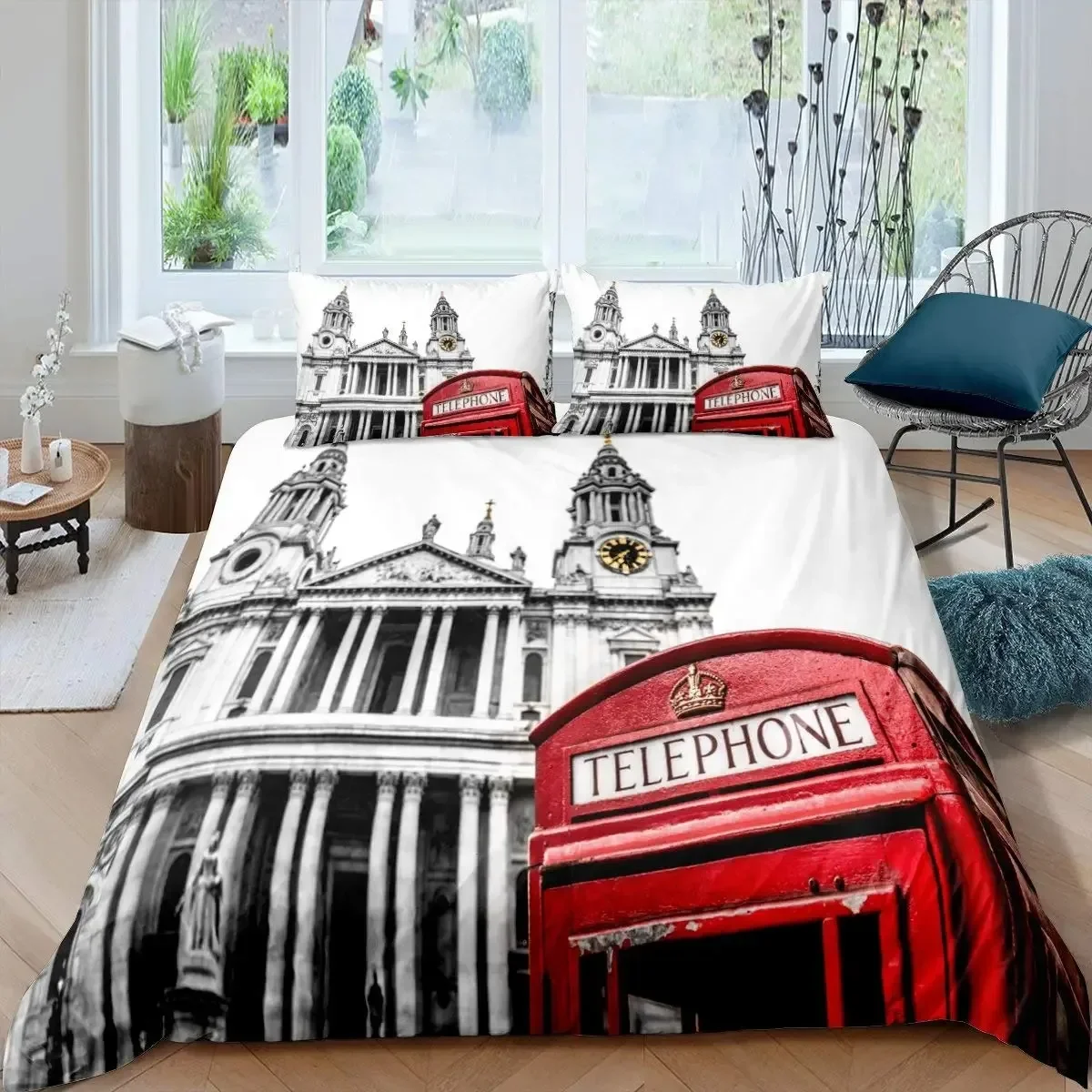 Londra Telefon Kulübesi Big Be - Home Textiles London incelemesi ve fiyatı