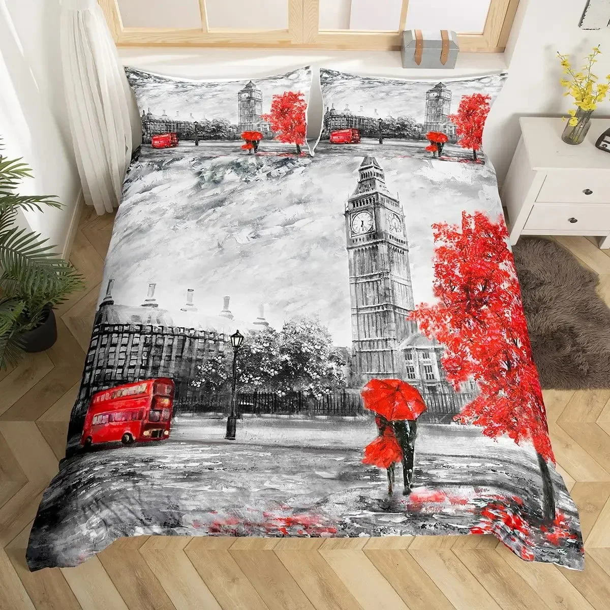 Londra Telefon Kulübesi Big Be - Home Textiles London incelemesi ve fiyatı