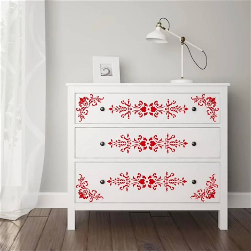 6 adet çiçek köşe şablonları b - Vintage Home Textiles incelemesi ve fiyatı