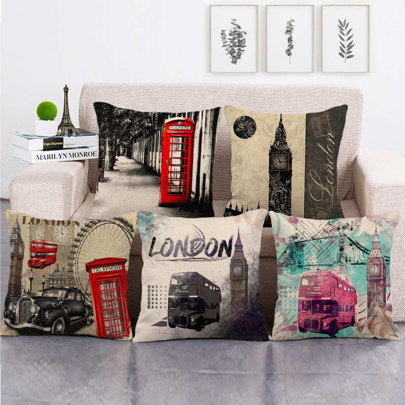 Retro Londra Tramvay Serisi Di - Home Textiles London incelemesi ve fiyatı