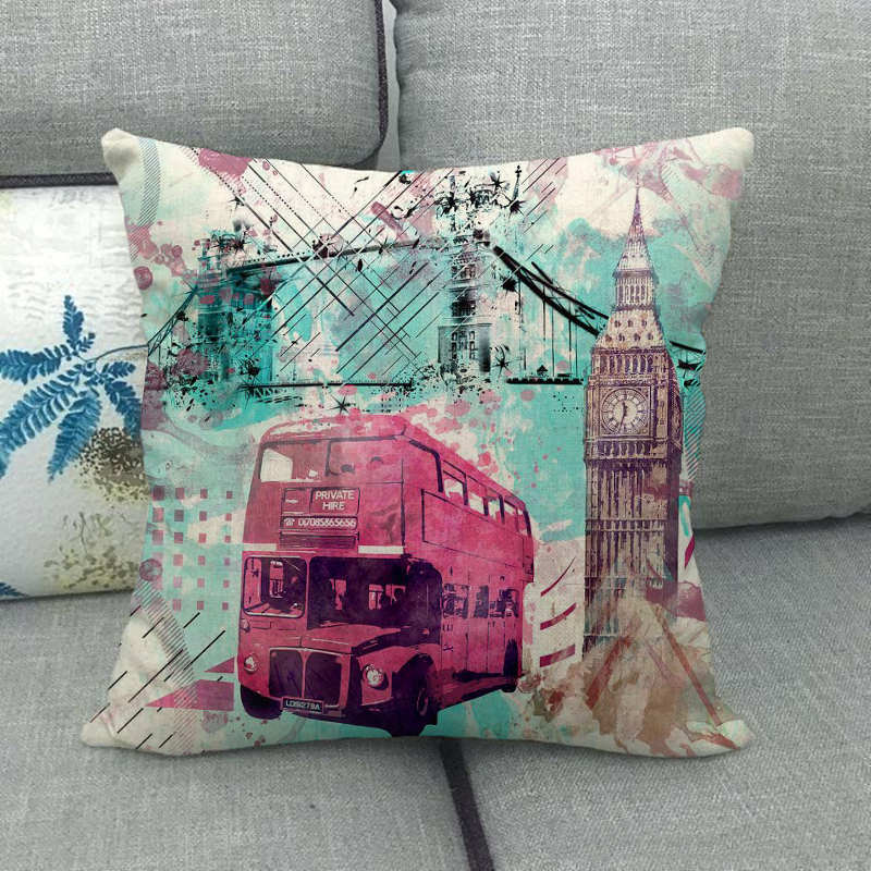 Retro Londra Tramvay Serisi Di - Home Textiles London incelemesi ve fiyatı