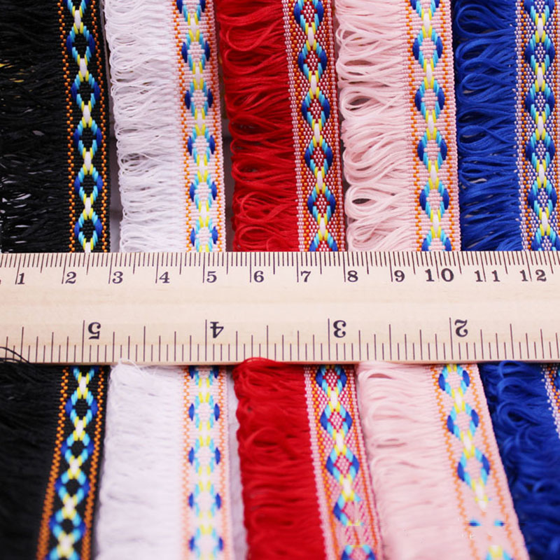 2 yards/lot Püskül Saçak Trim  - Home Ec Textiles incelemesi ve fiyatı