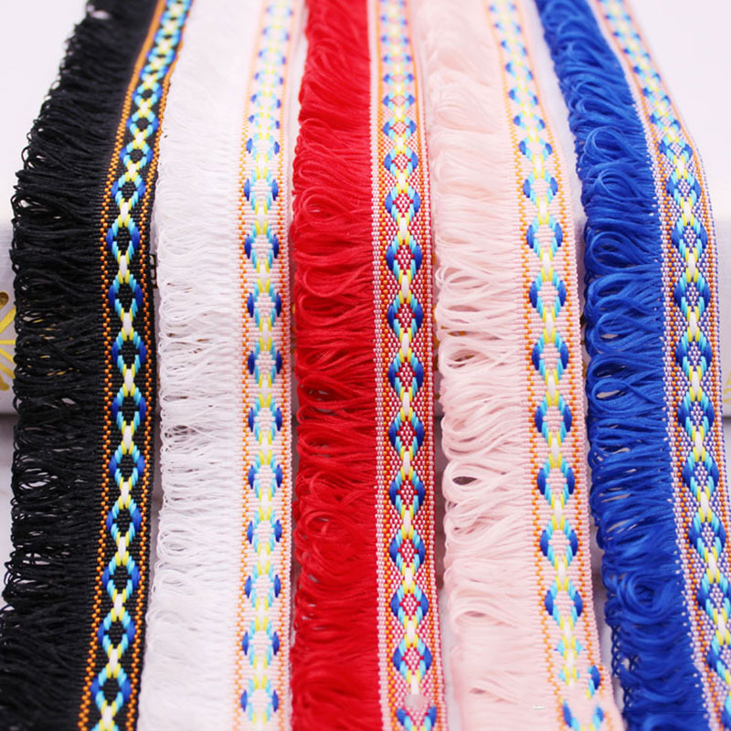 2 yards/lot Püskül Saçak Trim  - Home Ec Textiles incelemesi ve fiyatı