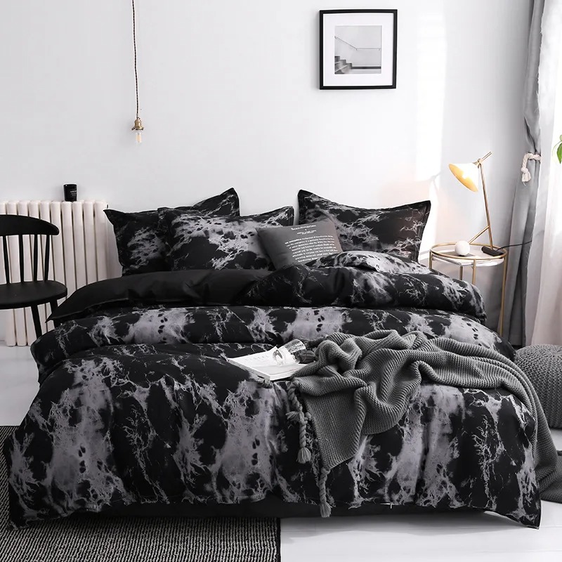 Yastık kılıfı ile lüks siyah y - Linen Duvet Cover incelemesi ve fiyatı
