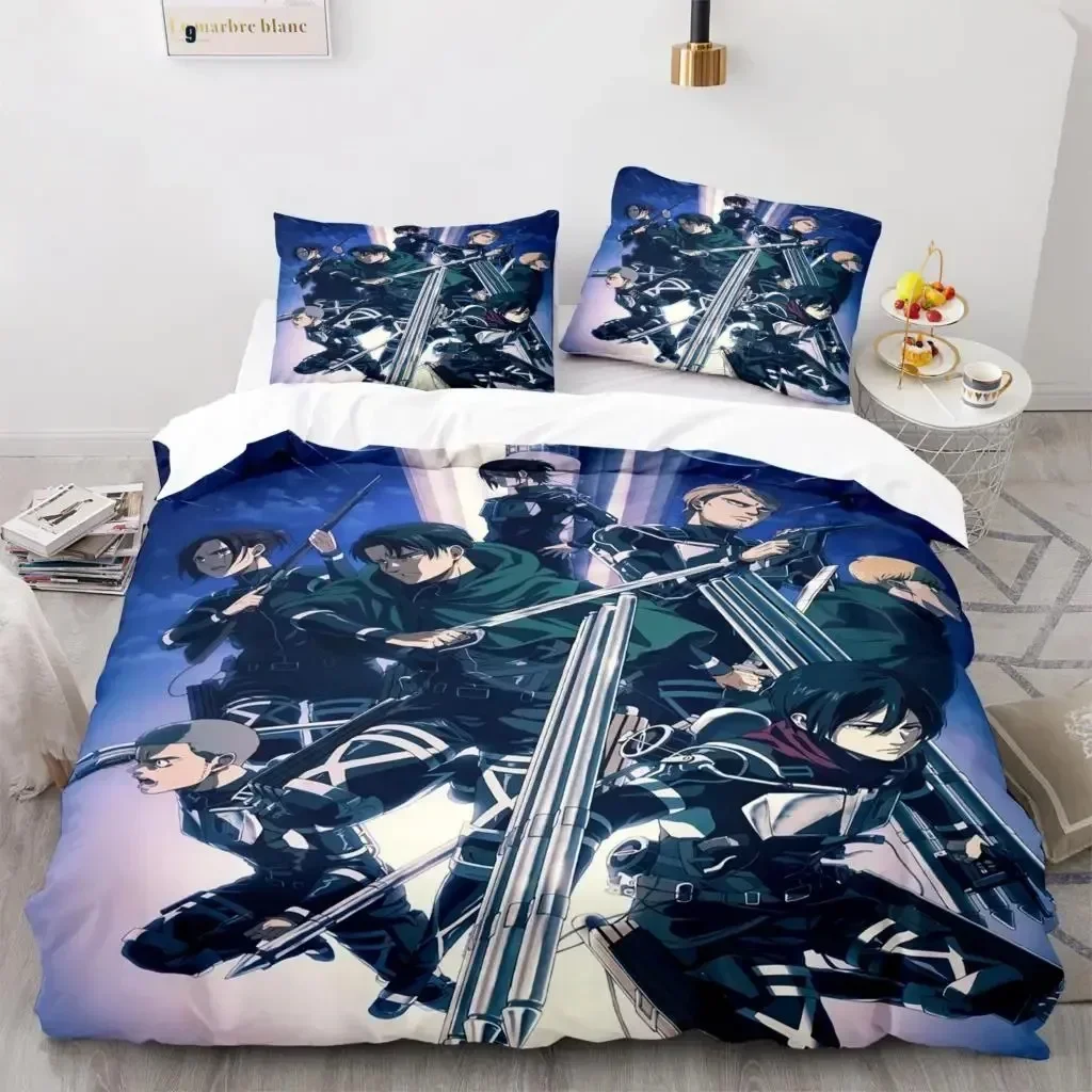Anime Attack On Titan Ev Tekst - Linen Duvet Cover incelemesi ve fiyatı