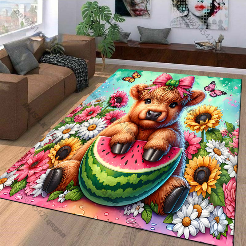 Yükseklanda yürüyen buzağı çiç - Highland Home Textiles incelemesi ve fiyatı