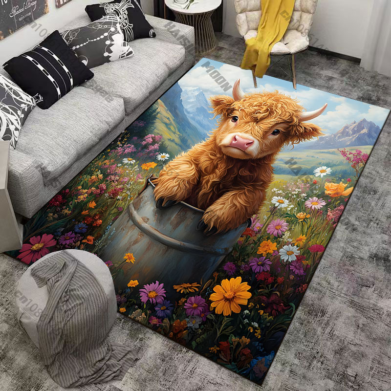 Yükseklanda yürüyen buzağı çiç - Highland Home Textiles incelemesi ve fiyatı
