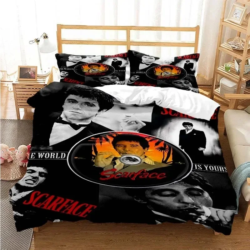 Tony Montana Scarfaces Baskılı - Linen Duvet Cover incelemesi ve fiyatı