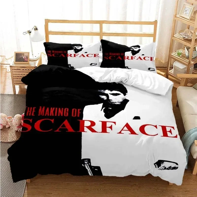 Tony Montana Scarfaces Baskılı - Linen Duvet Cover incelemesi ve fiyatı
